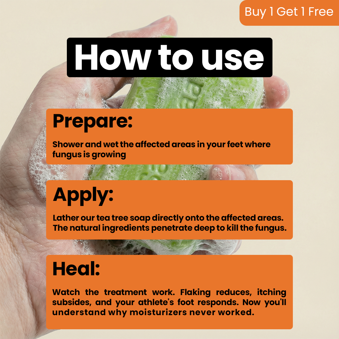 Kill Athlete's foot and persistent itching